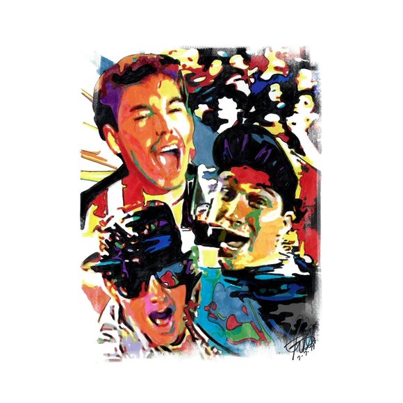 Beastie Boys Hip Hop Rap Rock Music Poster Print Wall Art 11x17 - Picture 1 of 5
